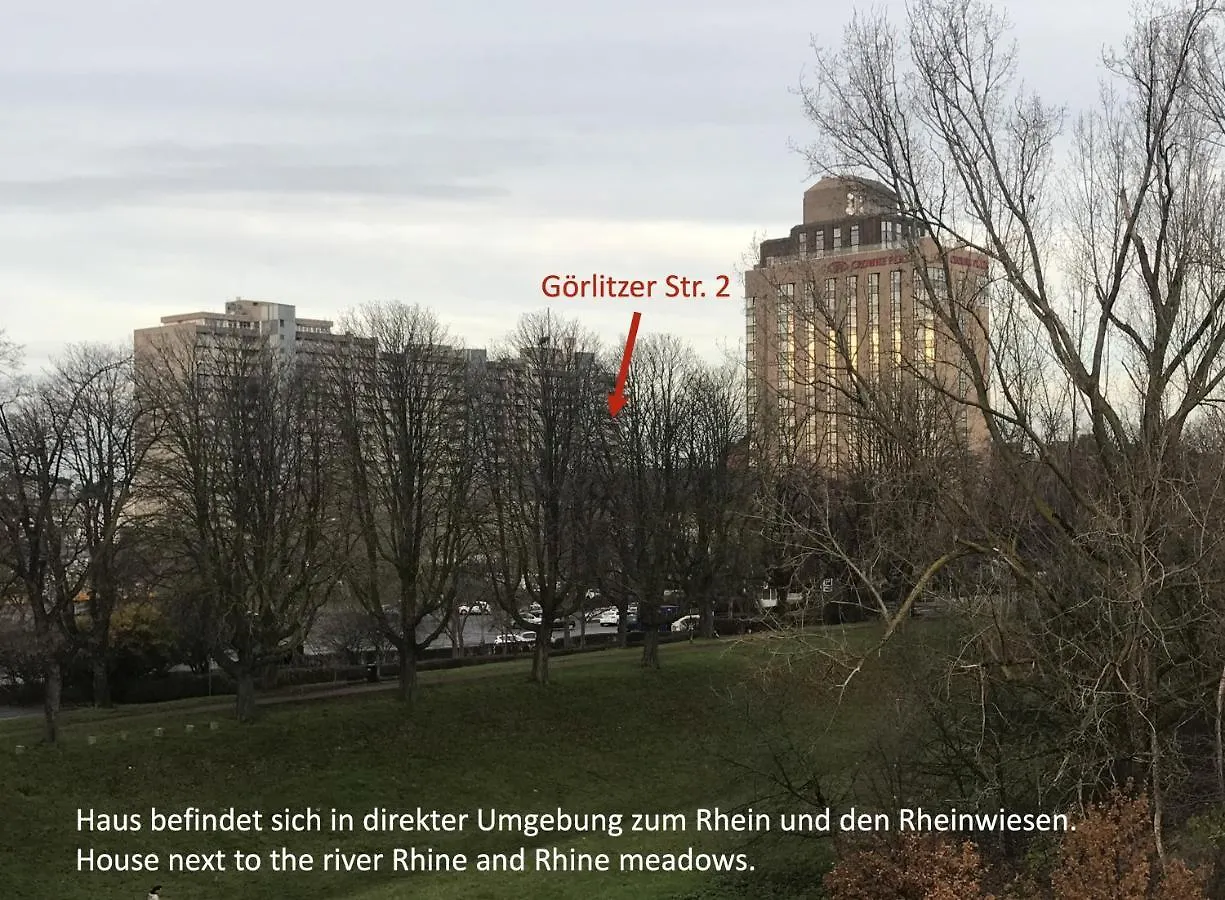 Apartment Bright - Central - Balcony - Tradefair Neuss