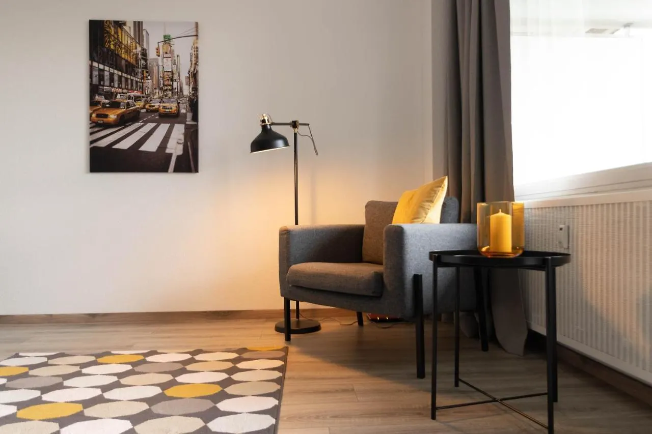 Apartment Bright - Central - Balcony - Tradefair Neuss Germany